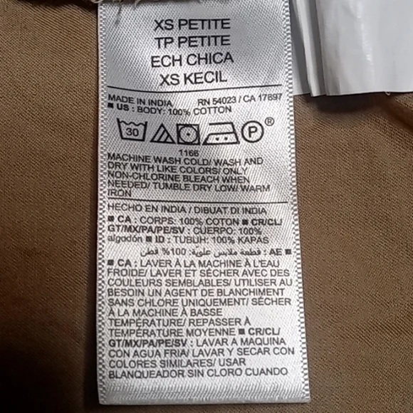 Old Navy Classic Camel Lightweight Cotton Summer Maxi Dress US XS - Picture 5 of 6